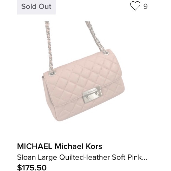 Michael Kors Handbags - ❌SOLD❌ Michael Kors Shoulder Bag, Soft Pink